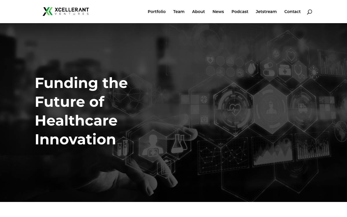 Xcellerant Ventures website preview