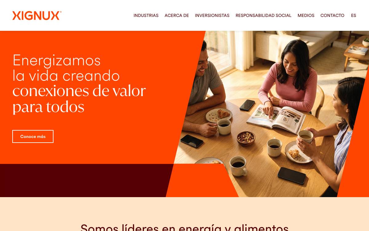 Xignux Ventures website preview