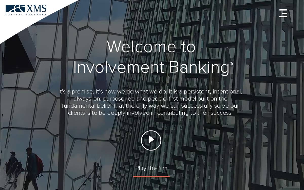 XMS Capital Partners website preview