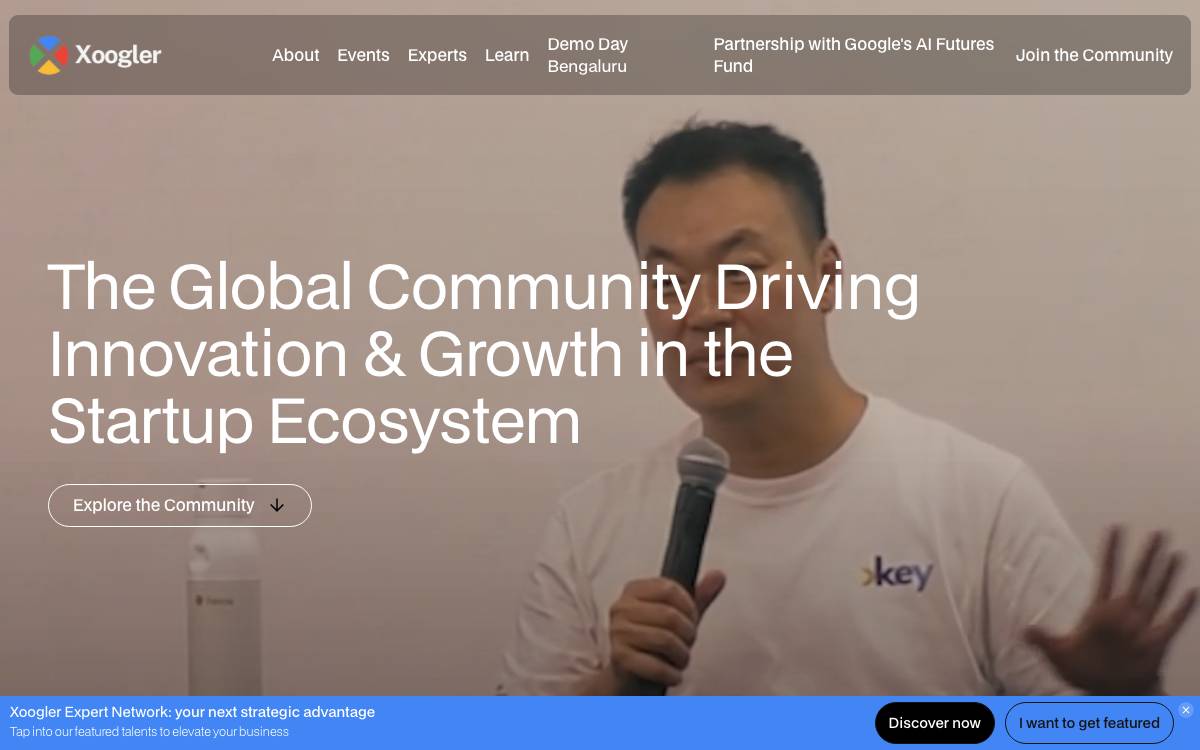 Xoogler Ventures website preview