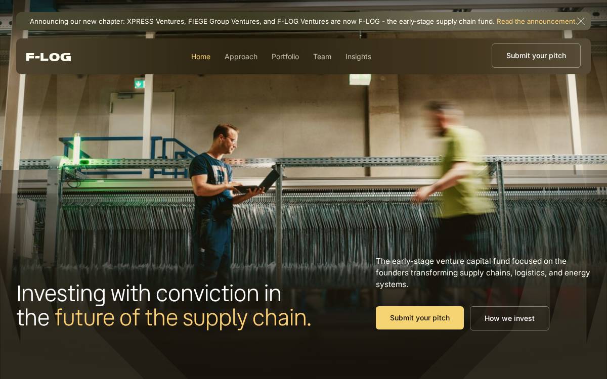 XPRESS Ventures website preview