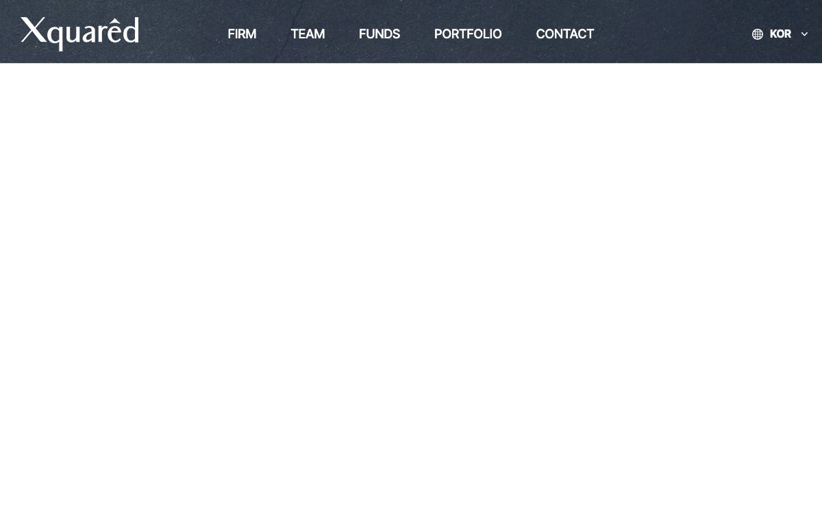 Xquared VC website preview