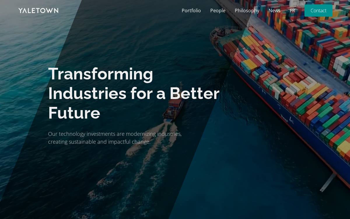 Yaletown Partners website preview