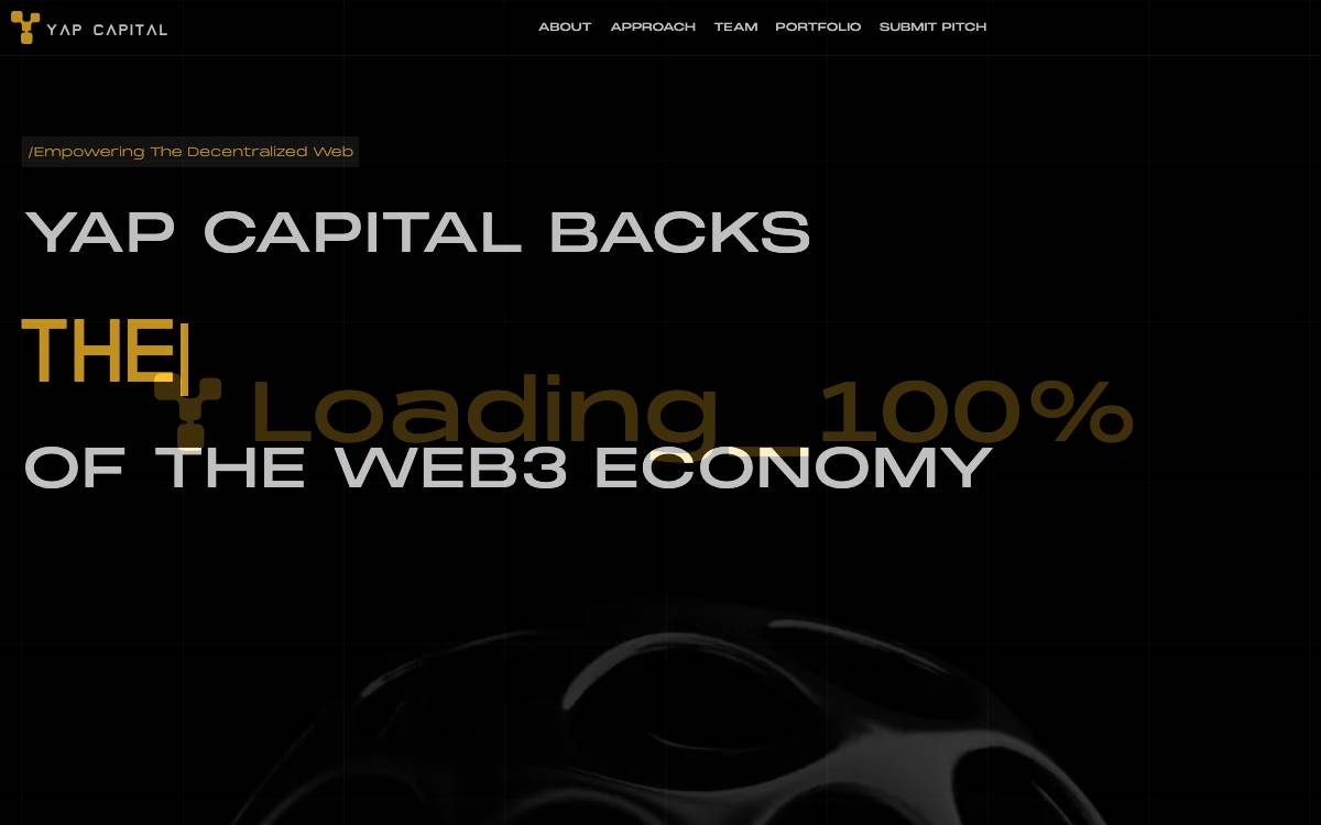 YAP Capital website preview