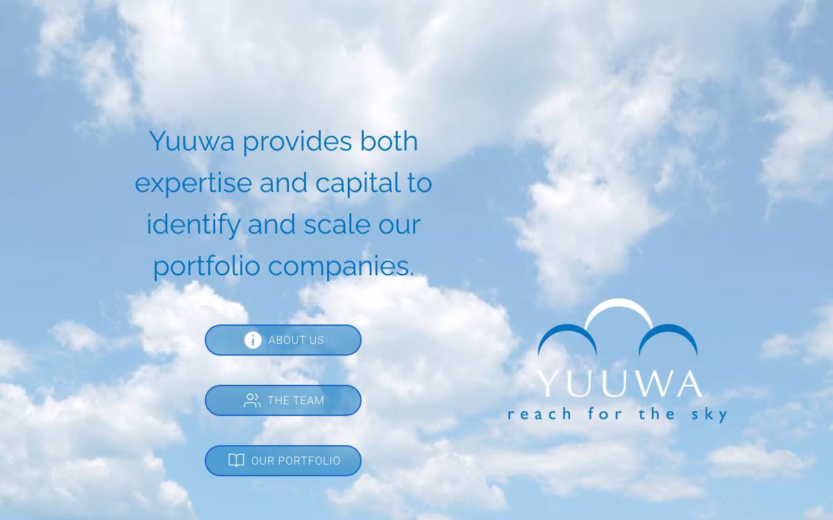 Yuuwa Capital website preview