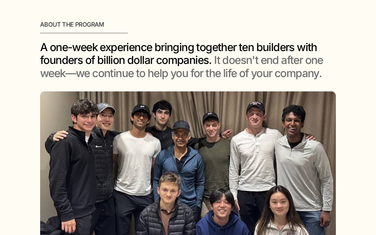 Z-Fellows website preview