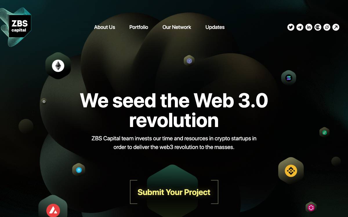 ZBS CAPITAL website preview