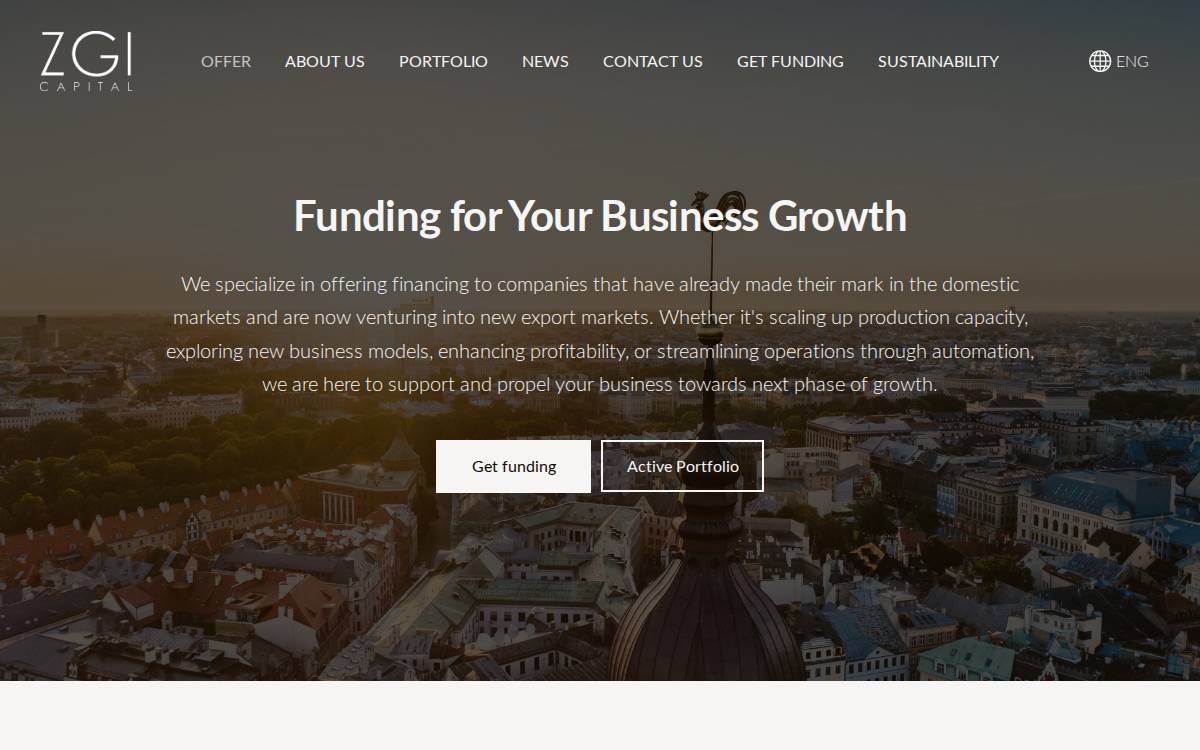 ZGI-4 website preview