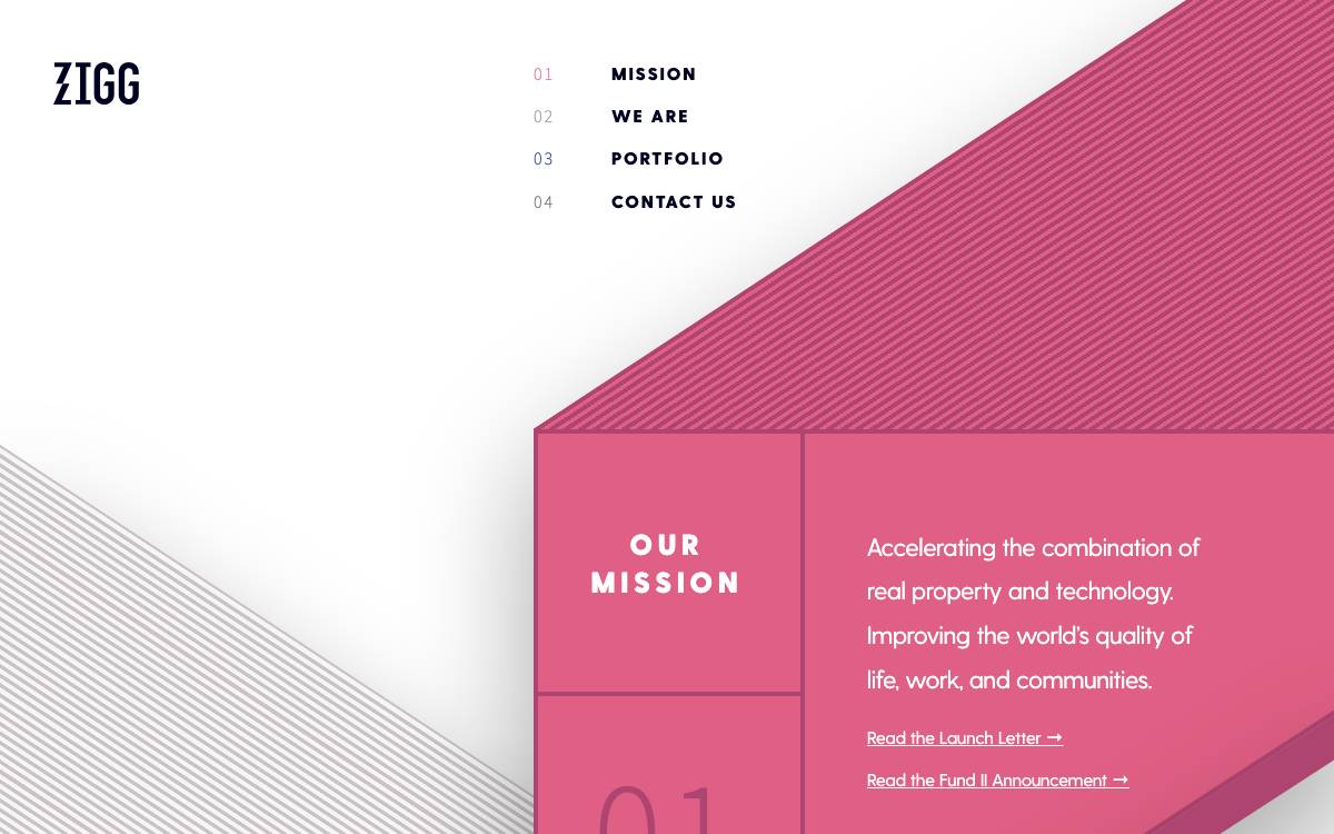 Zigg Capital website preview