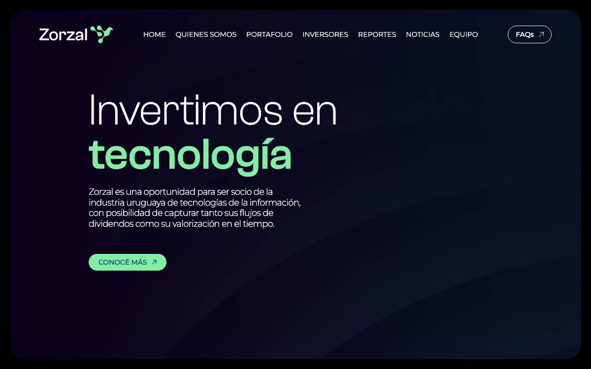 Zorzal Capital website preview