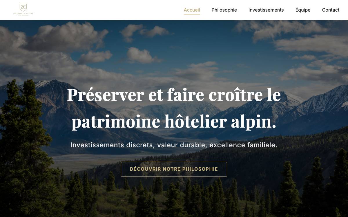 Zugmont Capital website preview